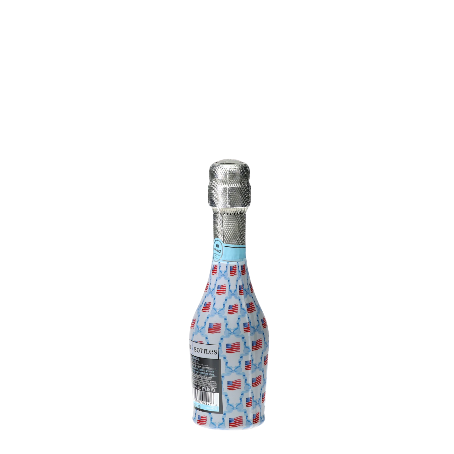Flags & Ribbons Mini Prosecco Wraps (Set of 3)
