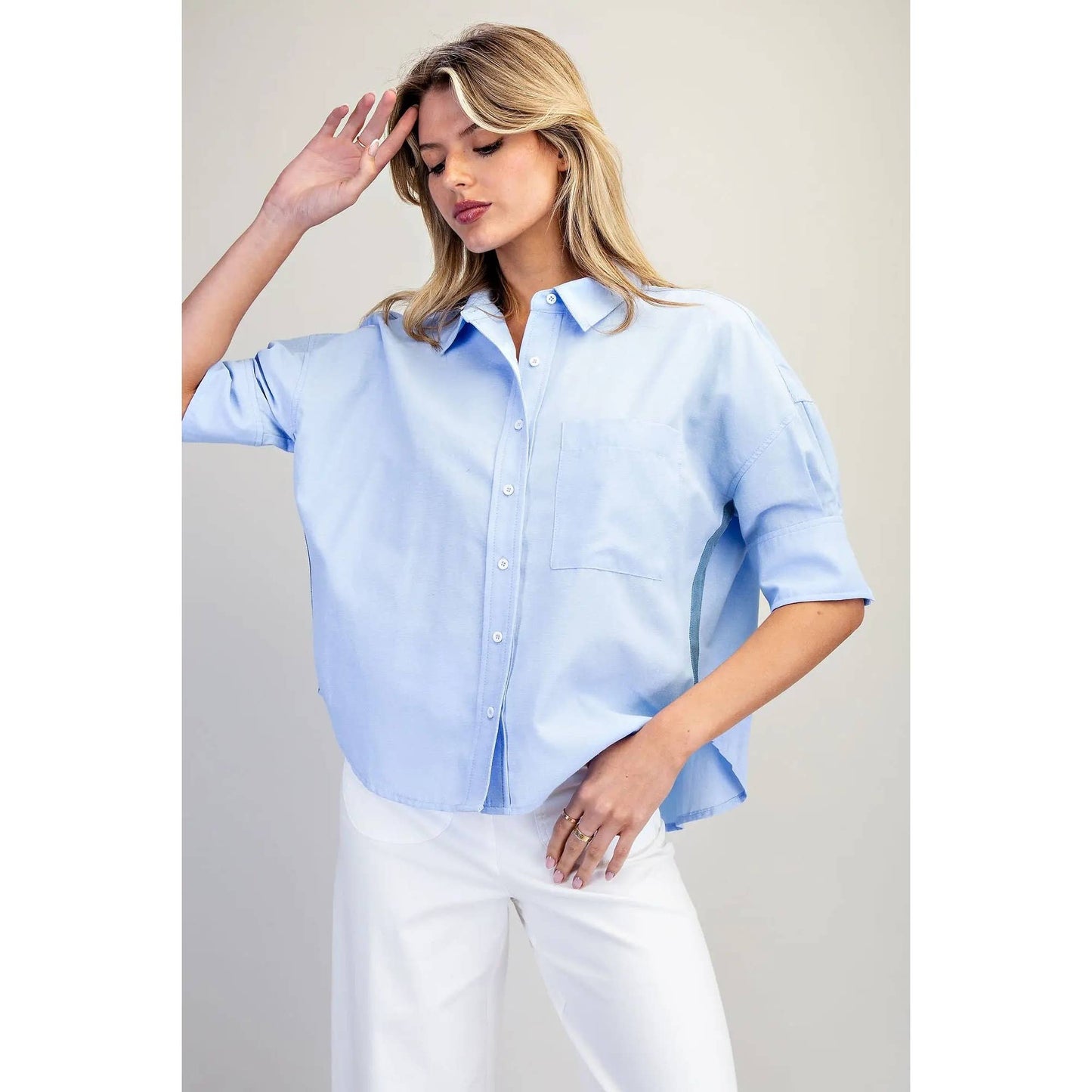 Detailing Button Down Shirt
