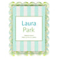 Elephant Falls Scalloped Picture Frame - Laura Park