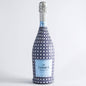 Beau Bottles Navy and White Cane - Prosecco Collection
