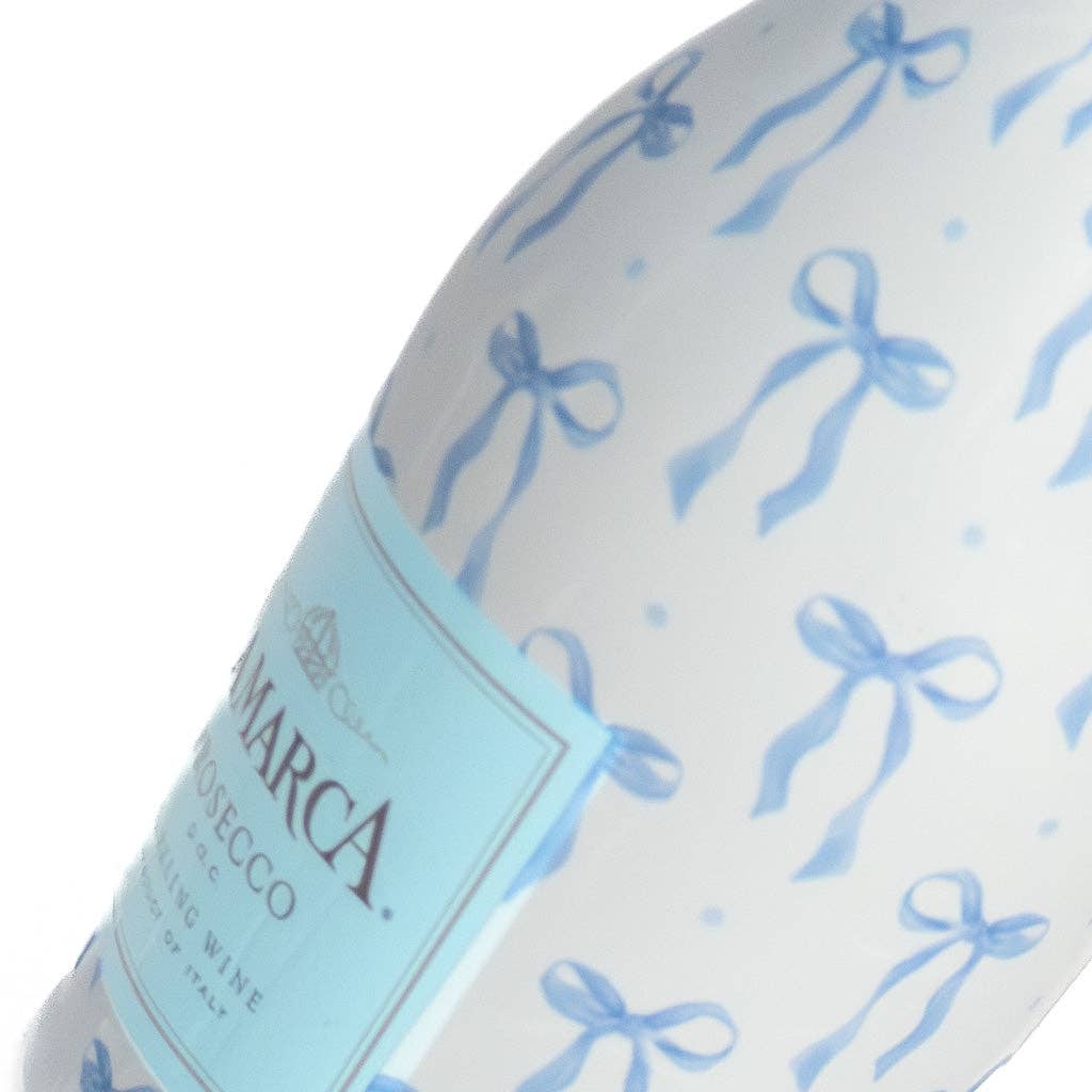 Beau Bottles Blue Bows - MINI Prosecco Collection - Six Pack