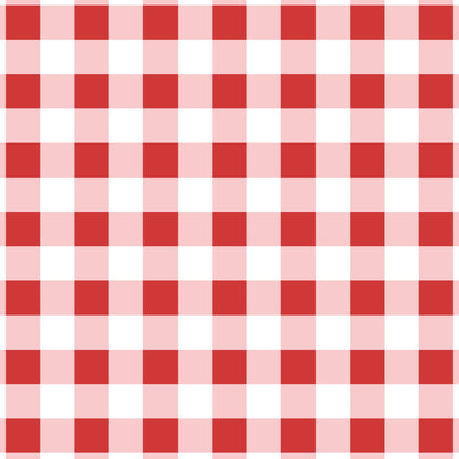 Beau Bottles Red and White Gingham - Prosecco Collection