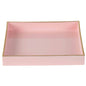 8.5x8.5" Chic Blush Plastic Tray