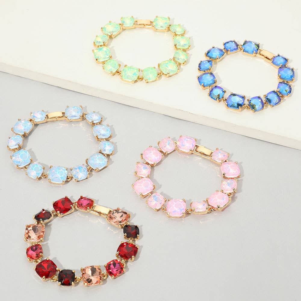 Elegant Bracelet Square-cut