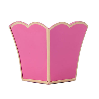 Gracie Scarlett Square Cachepot Planter Pink