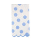 PAR1111 - Blue Polka Dot Dinner Napkin