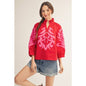 Baroque applique detail top