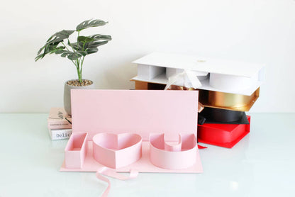 I Love You Fillable Letters Box with Ribbon