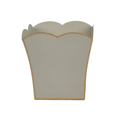 Gracie Scarlett Square Cachepot Planter Taupe