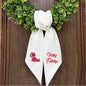 Ole Miss Printed Logo Wreath Sash