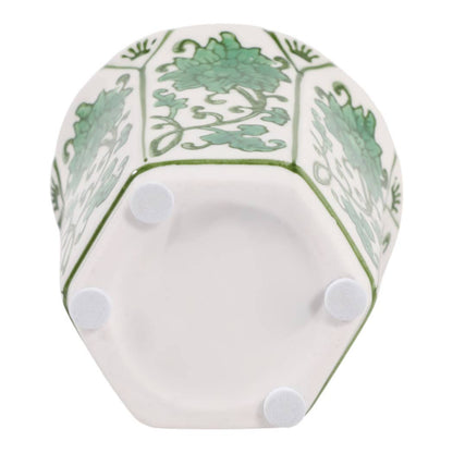 Scented Candle - Lavender Verbena Green Ceramic, 6 Oz