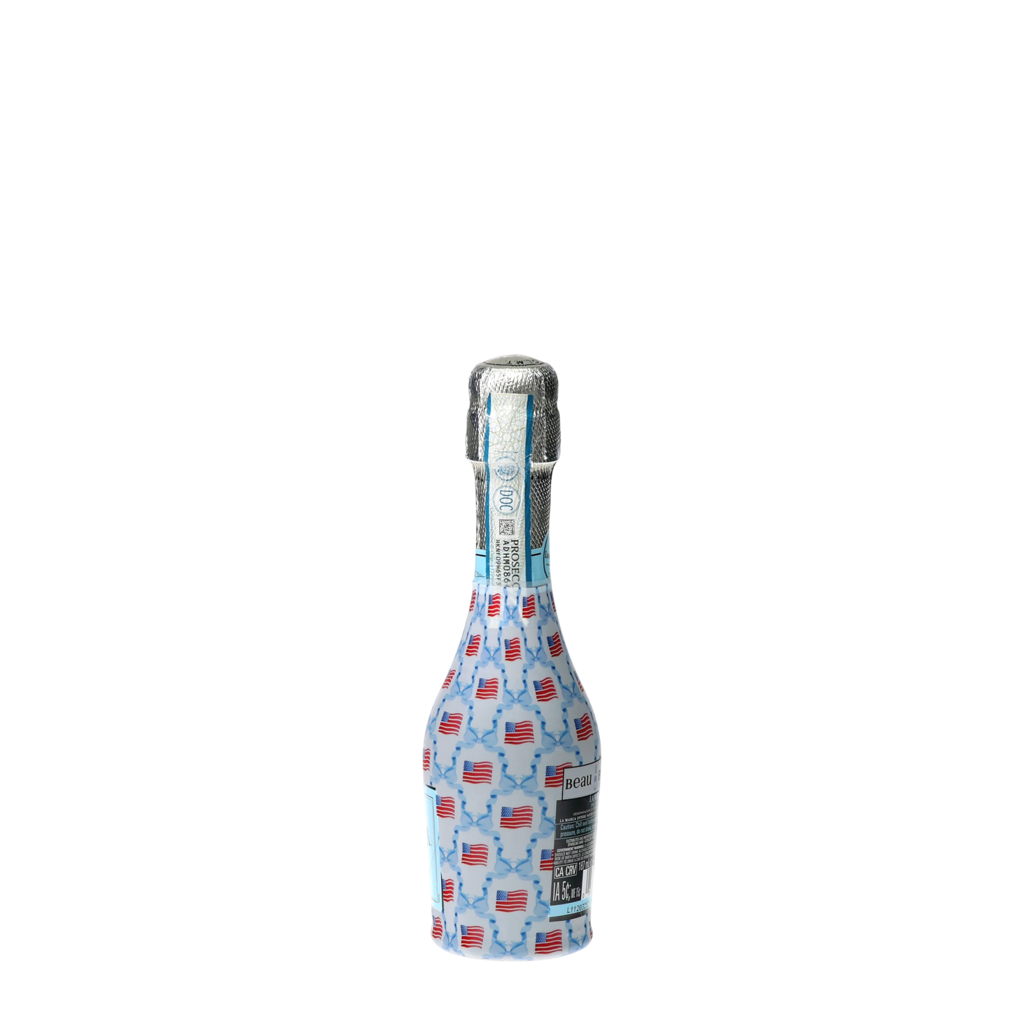 Flags & Ribbons Mini Prosecco Wraps (Set of 3)