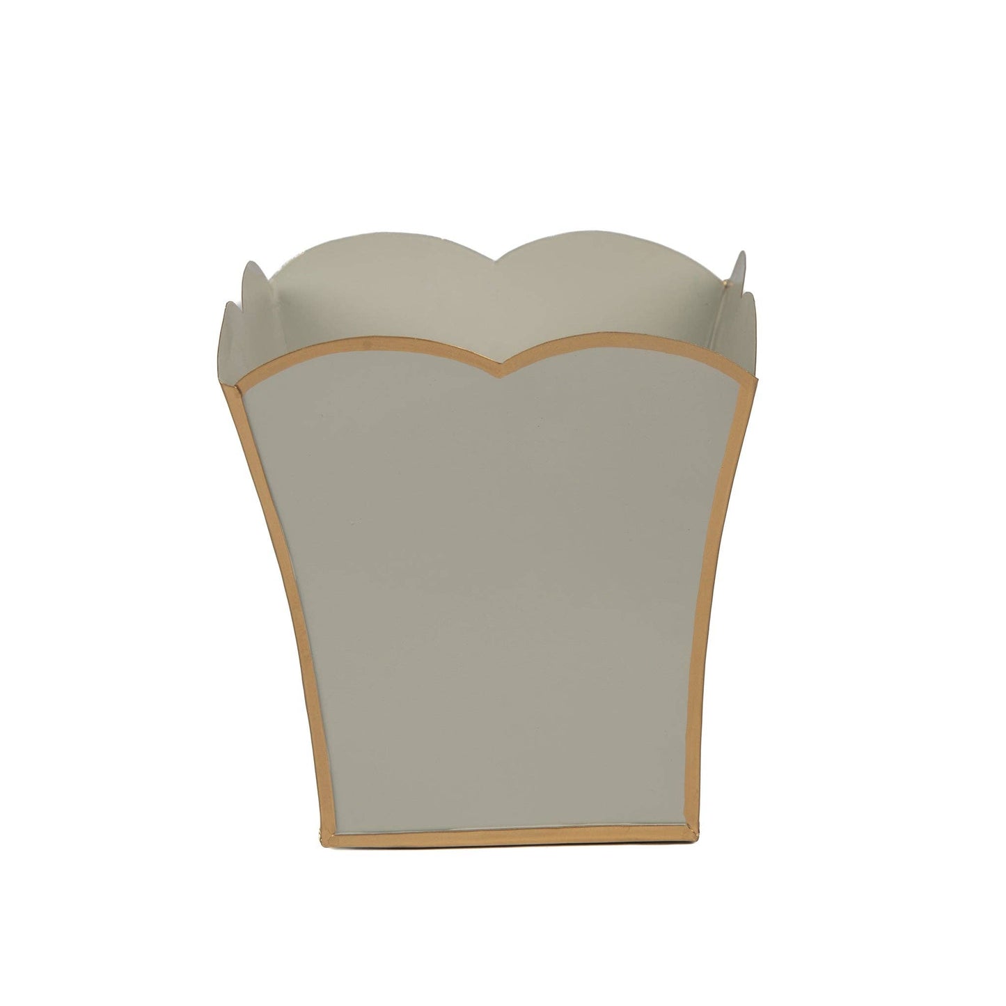 Gracie Scarlett Square Cachepot Planter Taupe