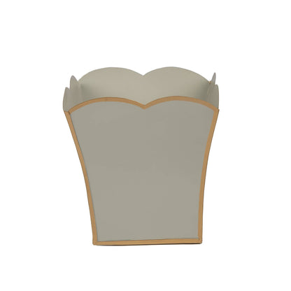 Gracie Scarlett Square Cachepot Planter Taupe