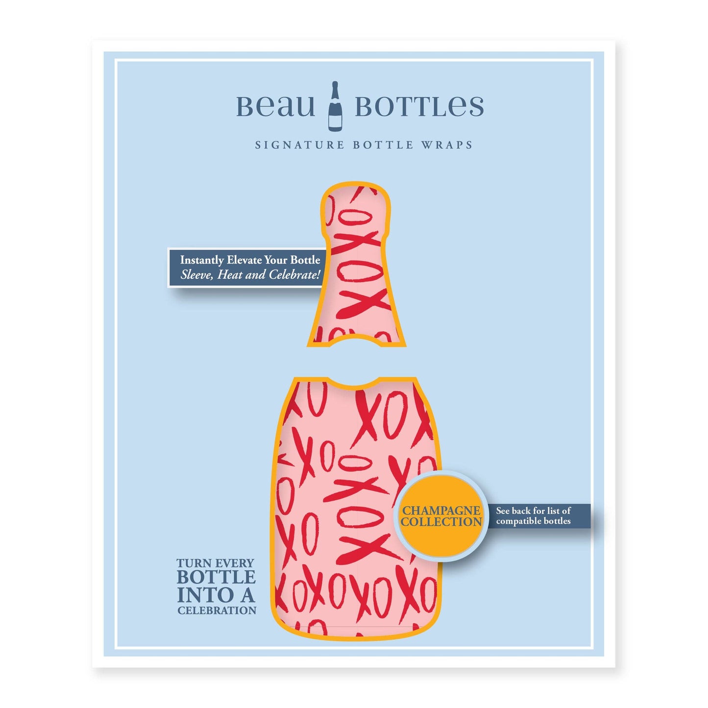 Beau Bottles Limited Edition XOXO - Champagne Collection