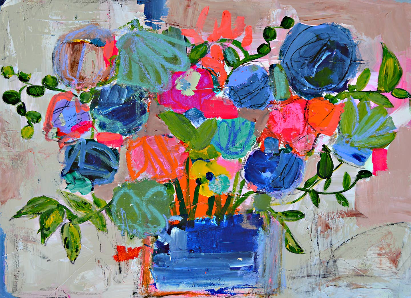 Shelley Roupas - Blue Floral