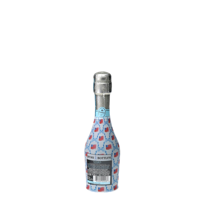 Flags & Ribbons Mini Prosecco Wraps (Set of 3)