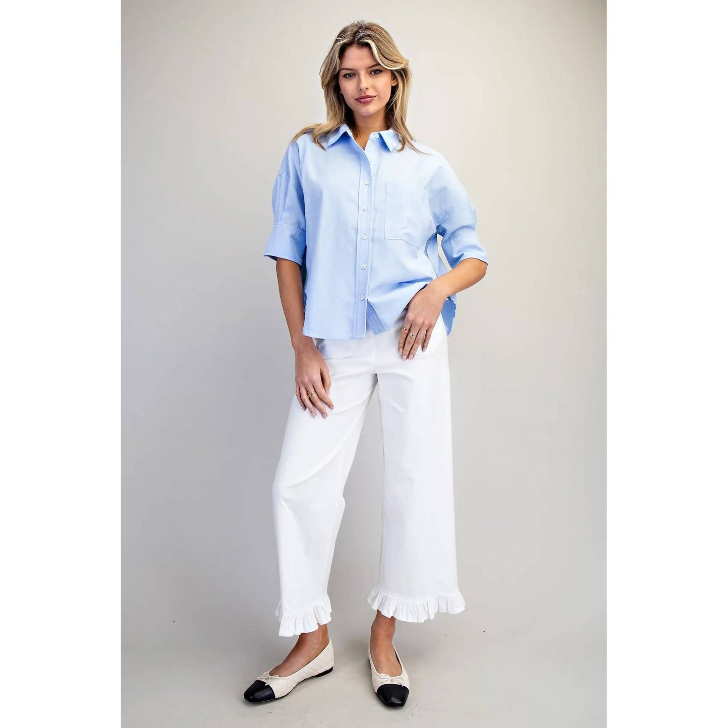 Detailing Button Down Shirt