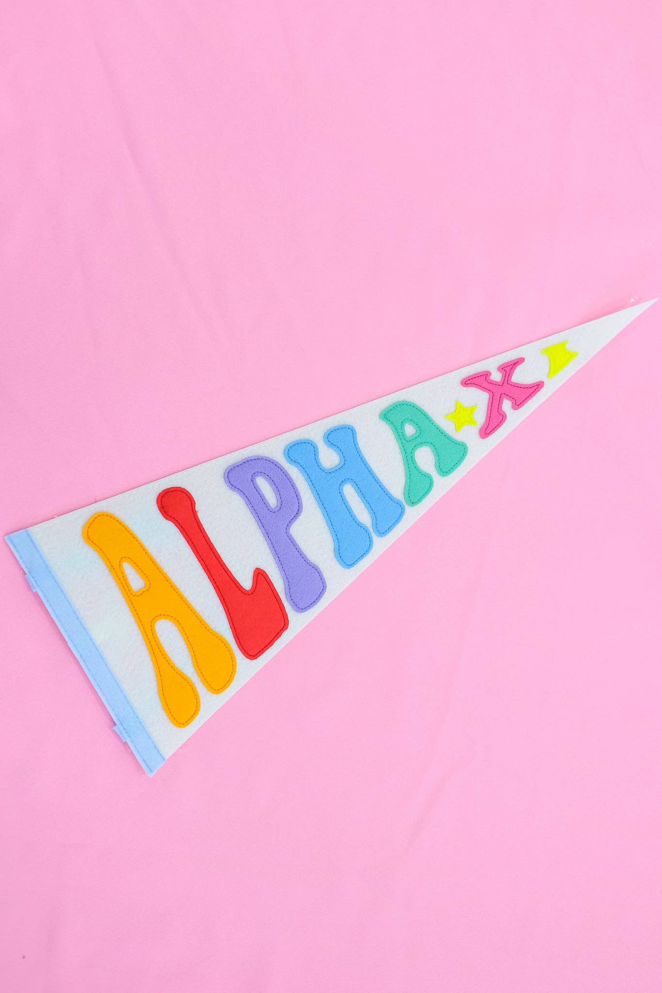 Rainbow Pennant Flag