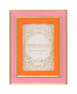 VIVA 4" x 6" LAYERED PICTURE FRAME,PINK