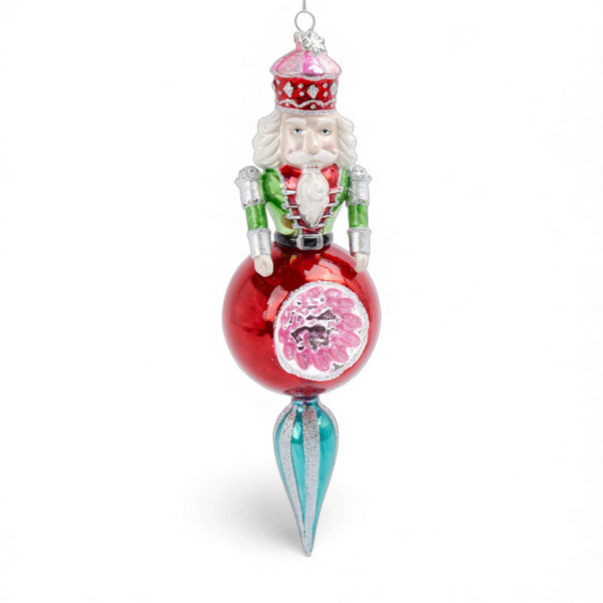 11in Nutcracker Sphere Orn Min/6