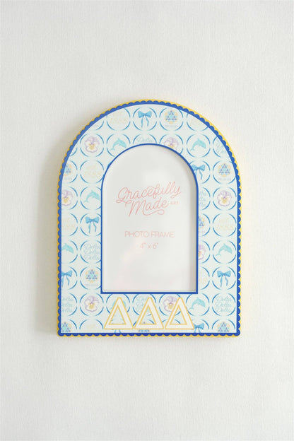 Delta Delta Delta (Tri Delta) Picture Frame, Sorority