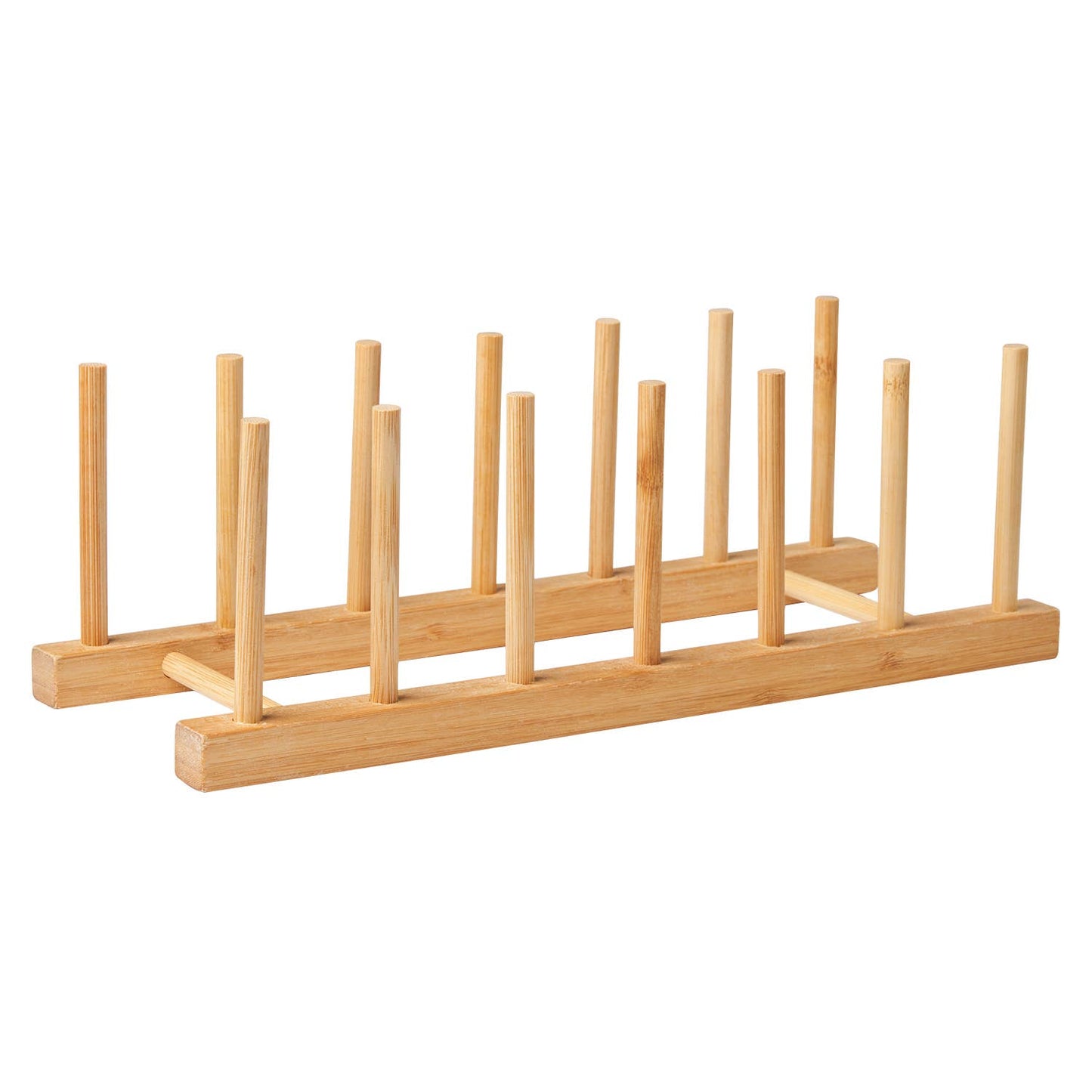 Bamboo Plate Stand