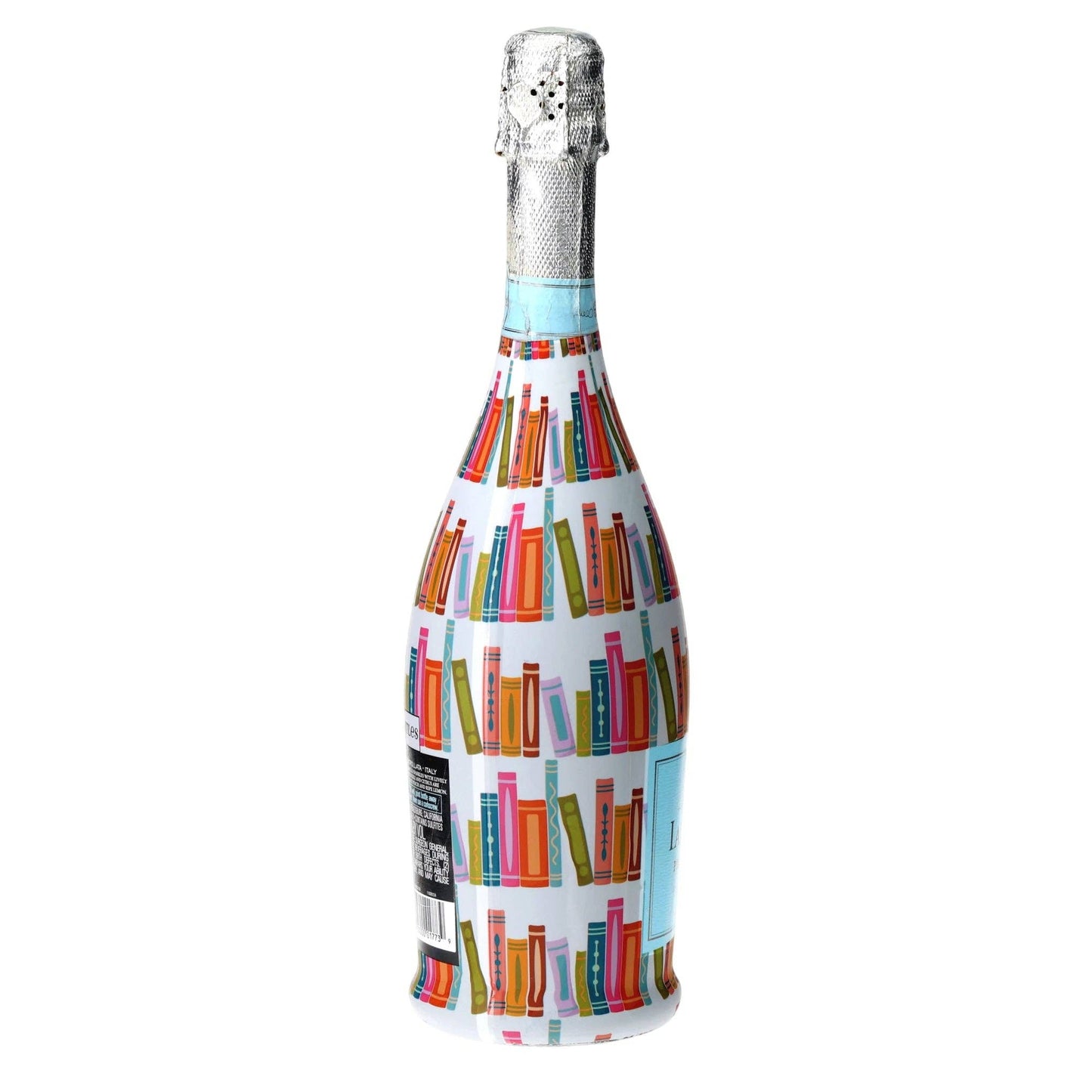 Warm & Bright Books Prosecco Bottle Wrap