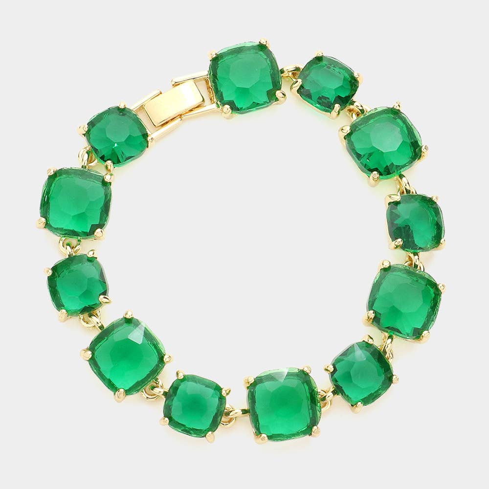 Elegant Bracelet Square-cut