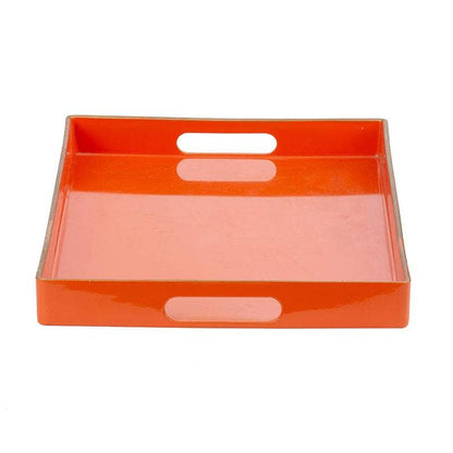 16x10" Mimosa Rectangle Tray,Orange