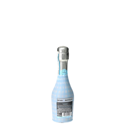 Powder Blue Picnic Gingham Mini Prosecco Wraps (3-Pack)