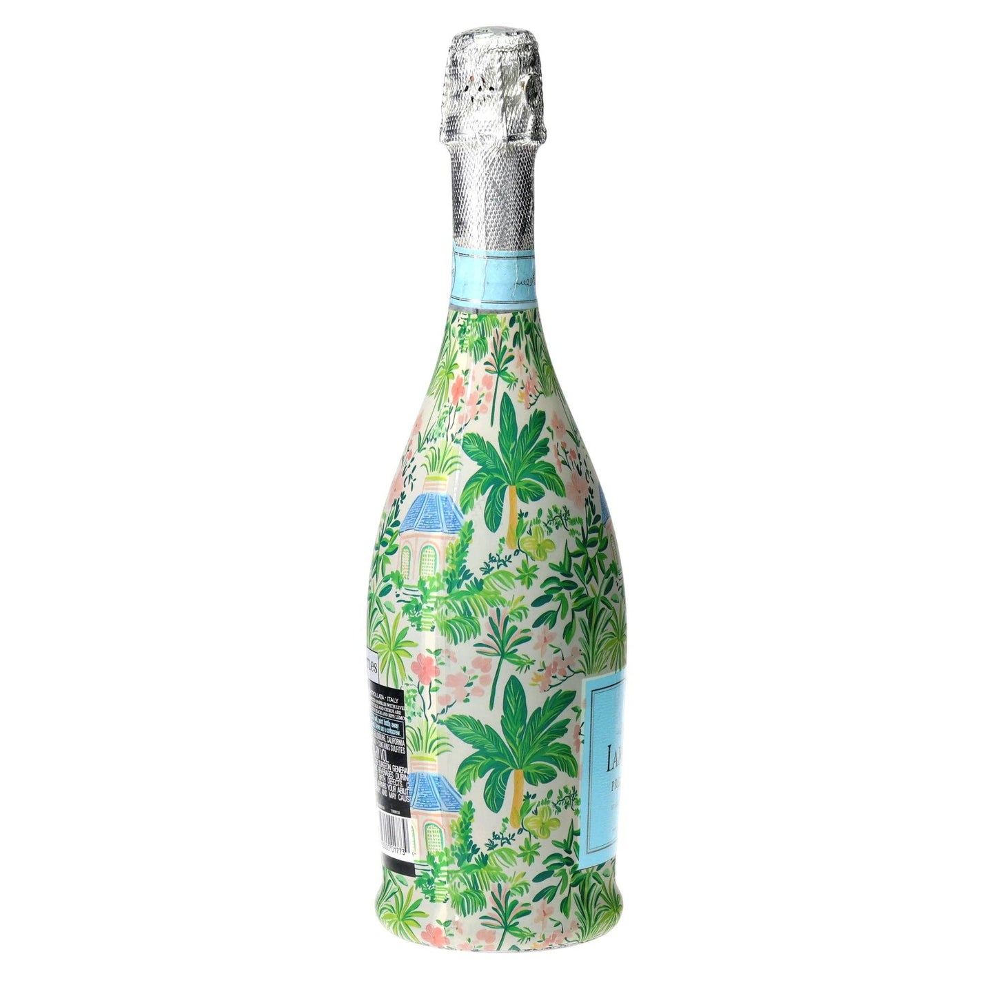 Verde Palm Pavilion Prosecco Bottle Wrap