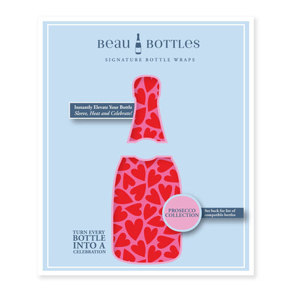 Beau Bottles Pop Hearts  - Prosecco Collection
