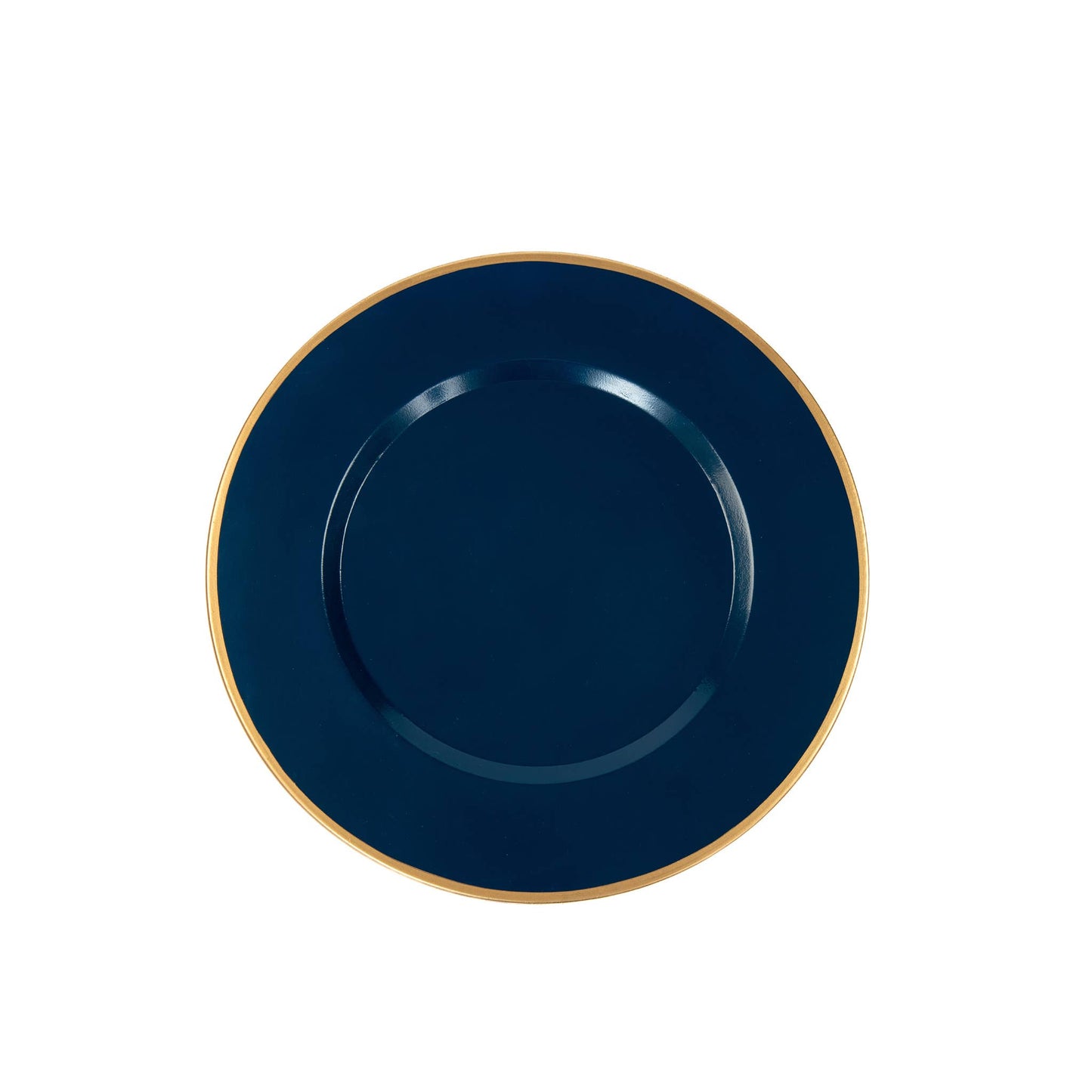 Gracie Round Charger (4pk) - Indigo Blue
