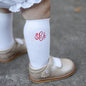 White Knee Socks