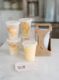 Kids Reusable Smoothie Cups with Straw (Set of 5)