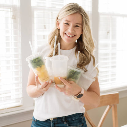 Smoothie Cups – Reusable Dishwasher-Safe Cups (Set of 5)