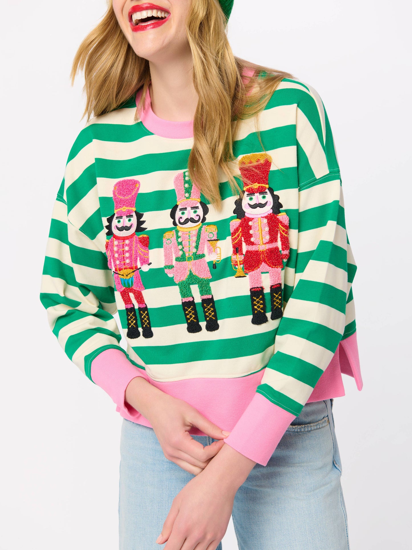 NUTCRACKERS RELAXED SWEATSHIRTS, MULTI