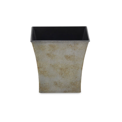 7.25 Inch Square Tapered Plastic Pot