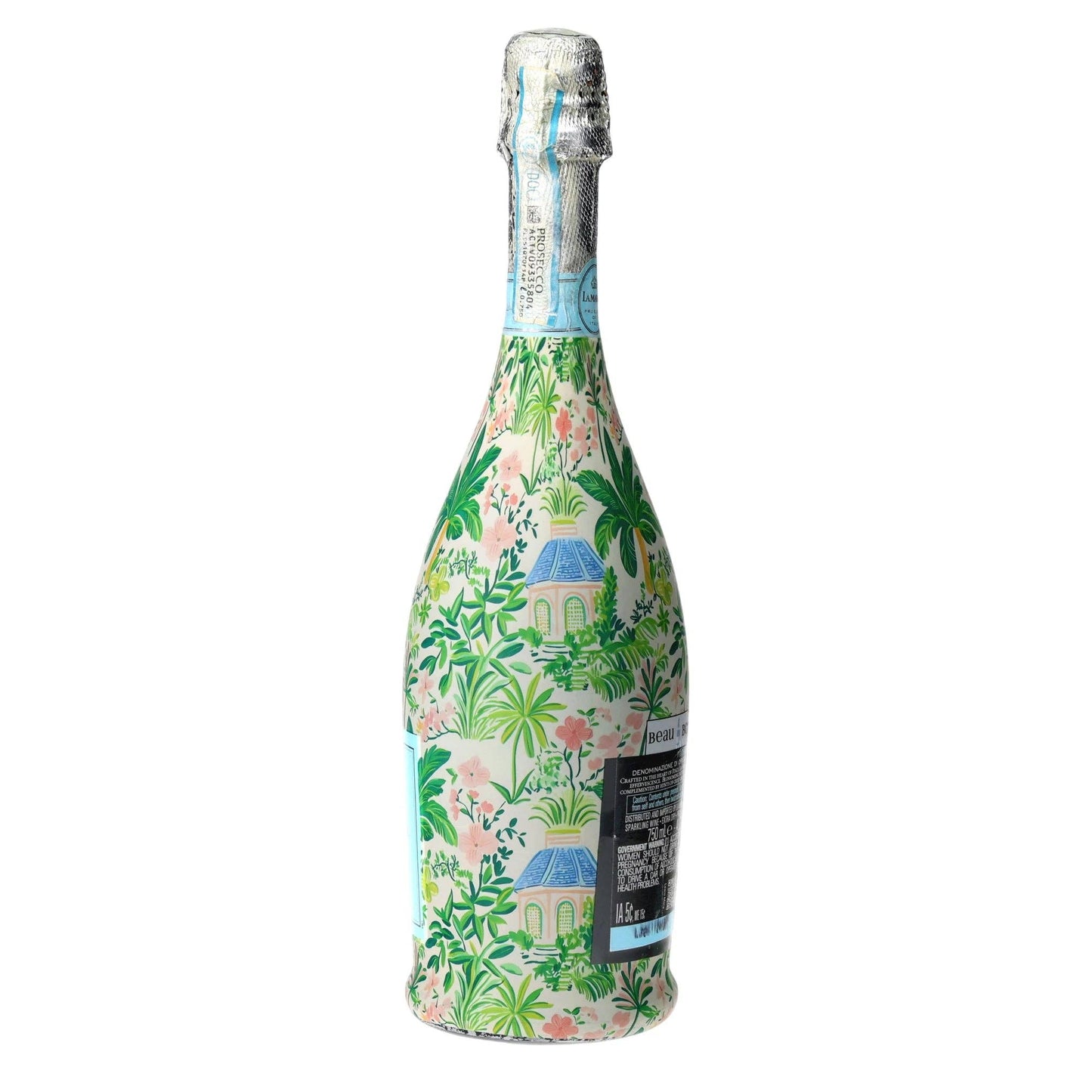 Verde Palm Pavilion Prosecco Bottle Wrap