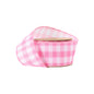 2 1/2" Wired Ribbon | White/Spring Gingham | 10 Yard Roll |
