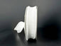 7/8"X10Y White Faux Dupioni Ribbon 72434-05-01