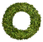 22” Round - Preserved Boxwood Country Manor Wreath (Copy)