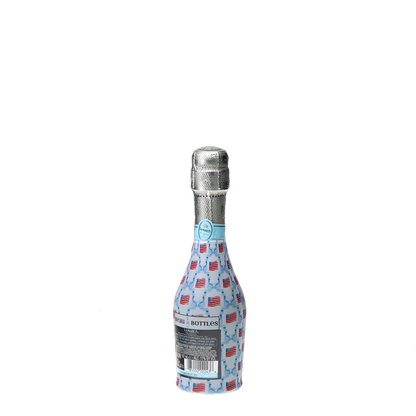 Flags & Ribbons Mini Prosecco Wraps (Set of 3)