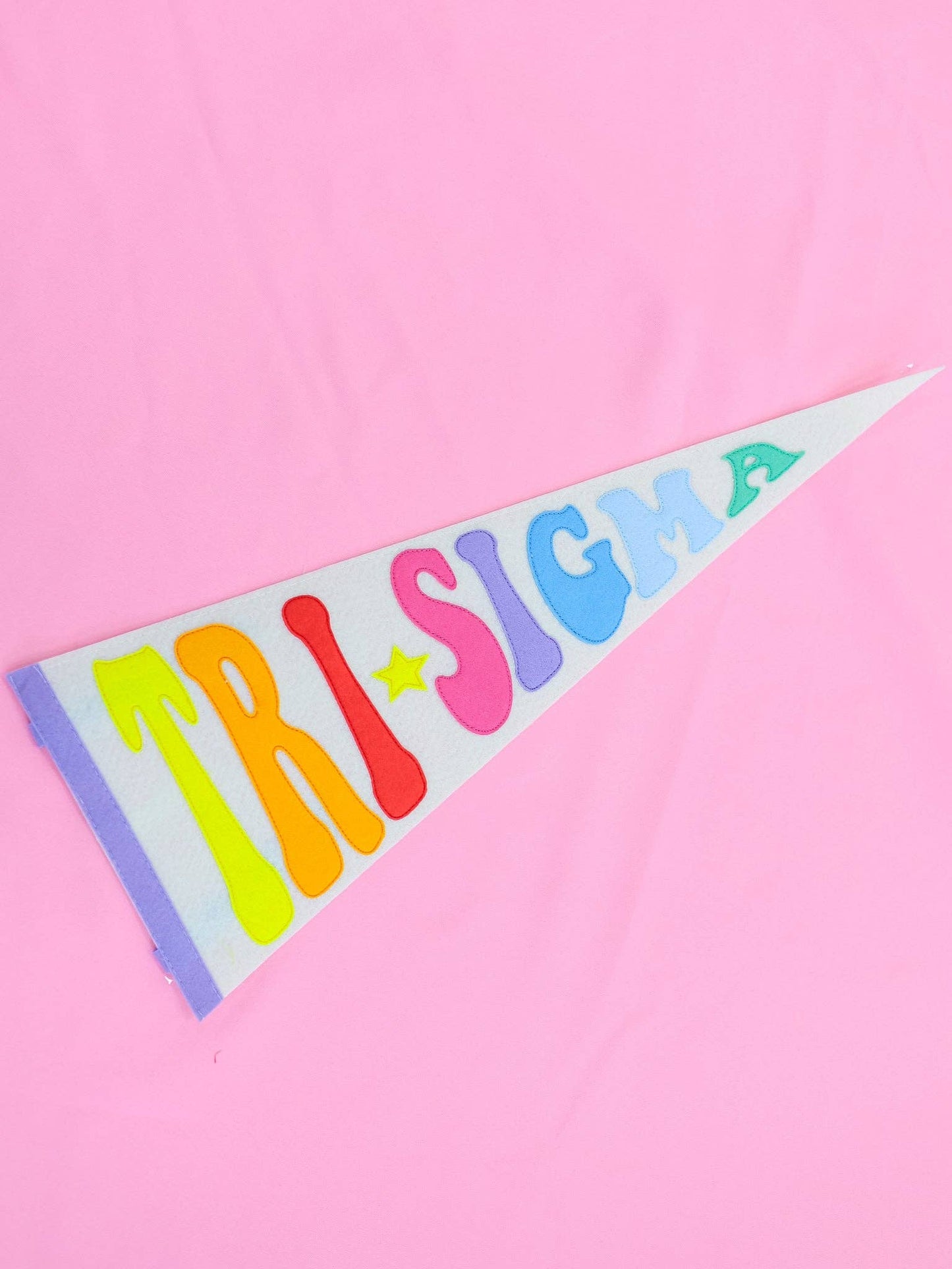 Rainbow Pennant Flag