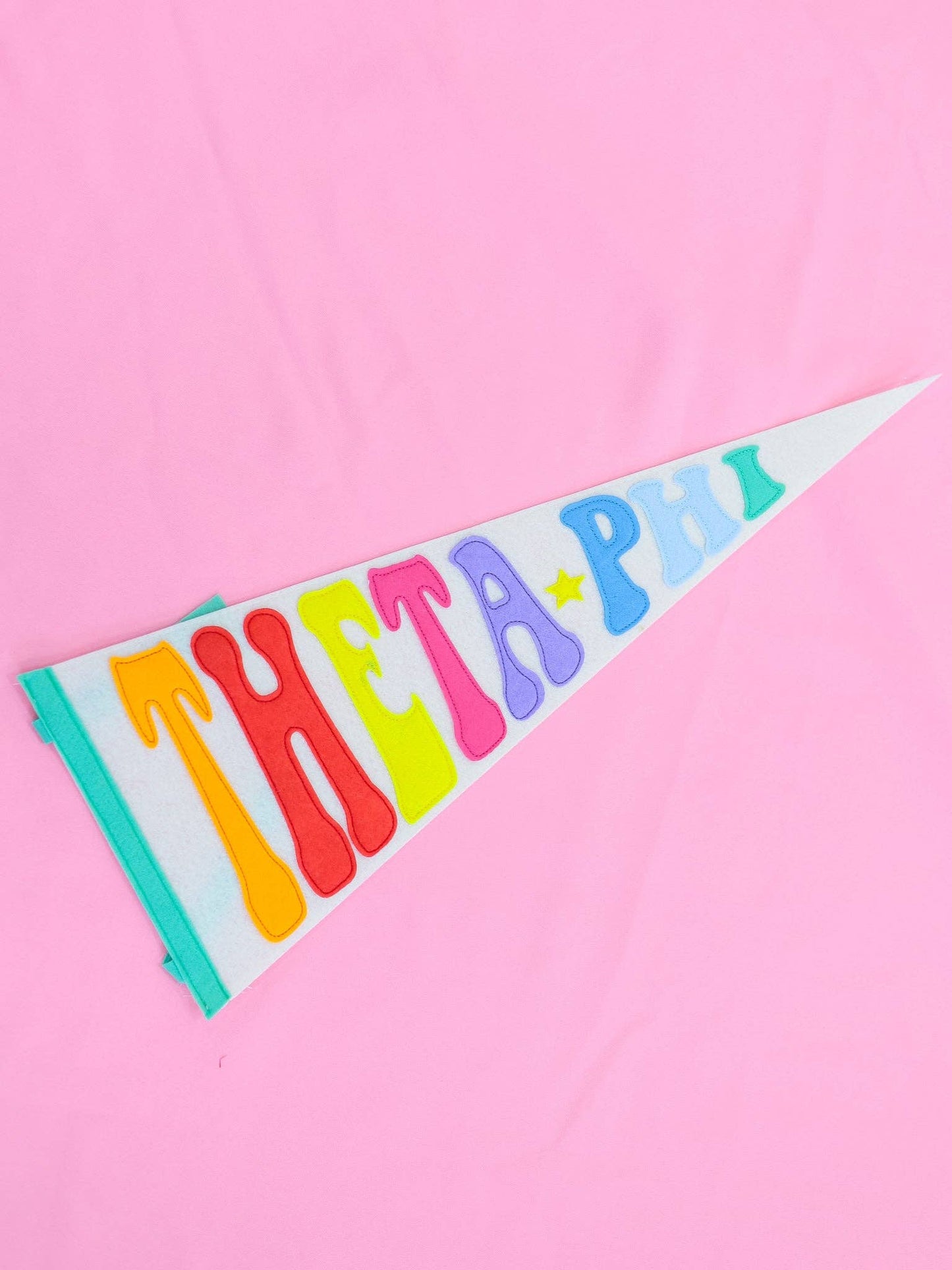 Rainbow Pennant Flag