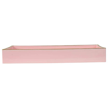 8.5x8.5" Chic Blush Plastic Tray