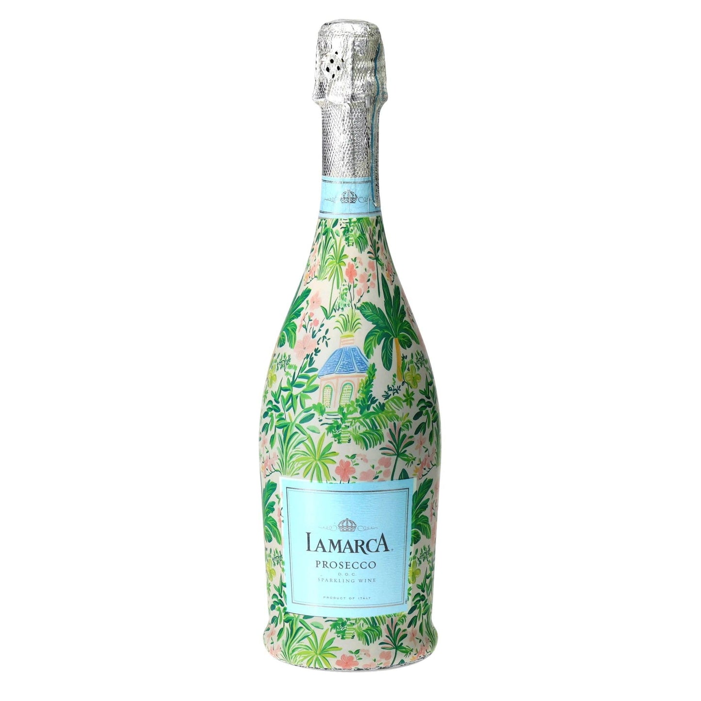 Verde Palm Pavilion Prosecco Bottle Wrap