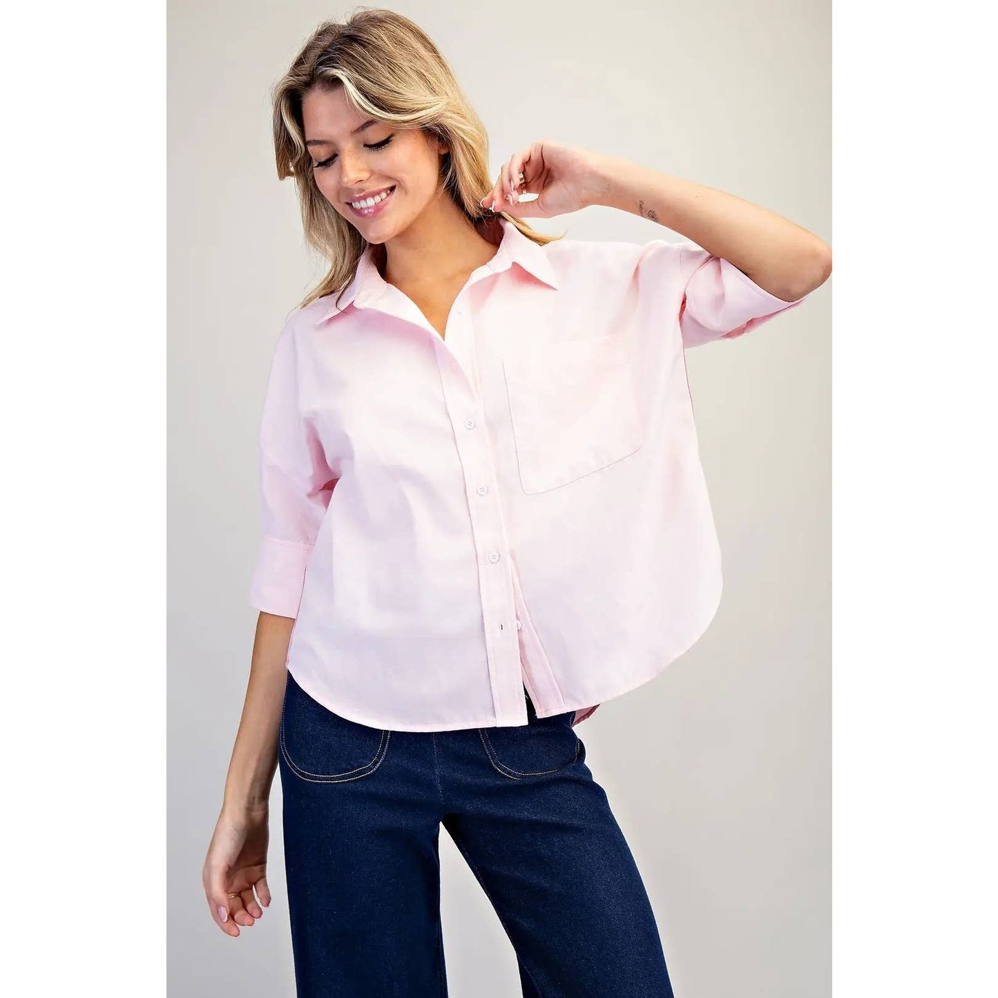 Detailing Button Down Shirt