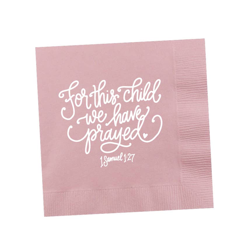 For this Child ... | Baby Napkins